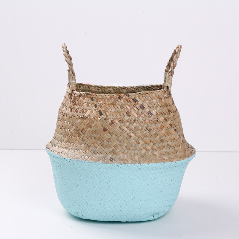 Verdia Handmade Seagrass Planters | Eco-Friendly Tall Plant Pot Baskets - Styyler
