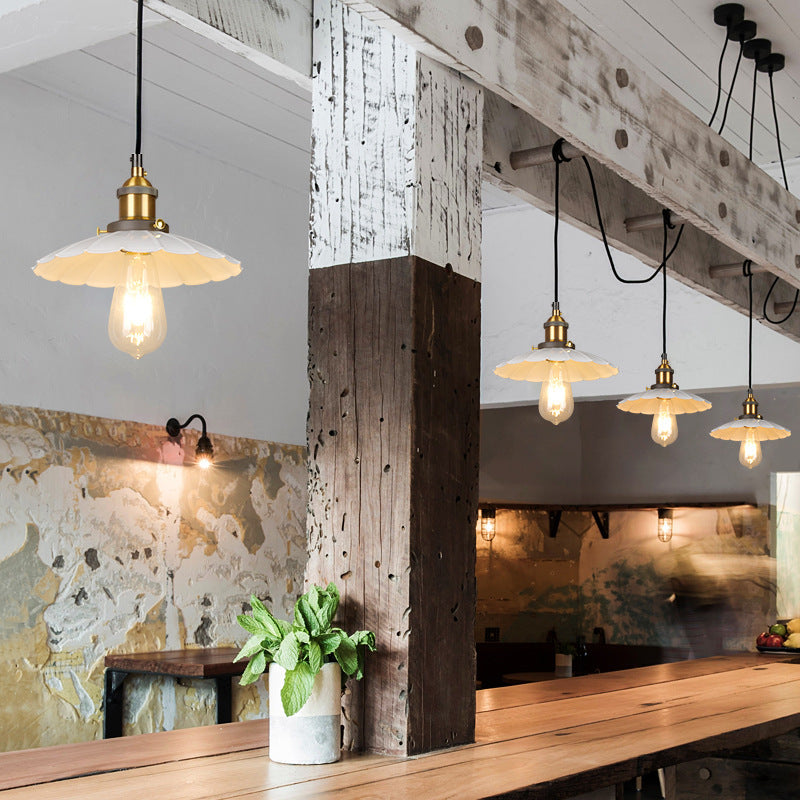 KARO Vintage Deco Industrial Pendant Light | Retro Ceiling Lamp
