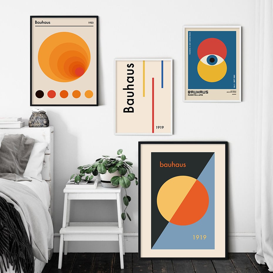 Bauhaus Print Collection - Iconic Geometric Art for Modern Interiors - Styyler