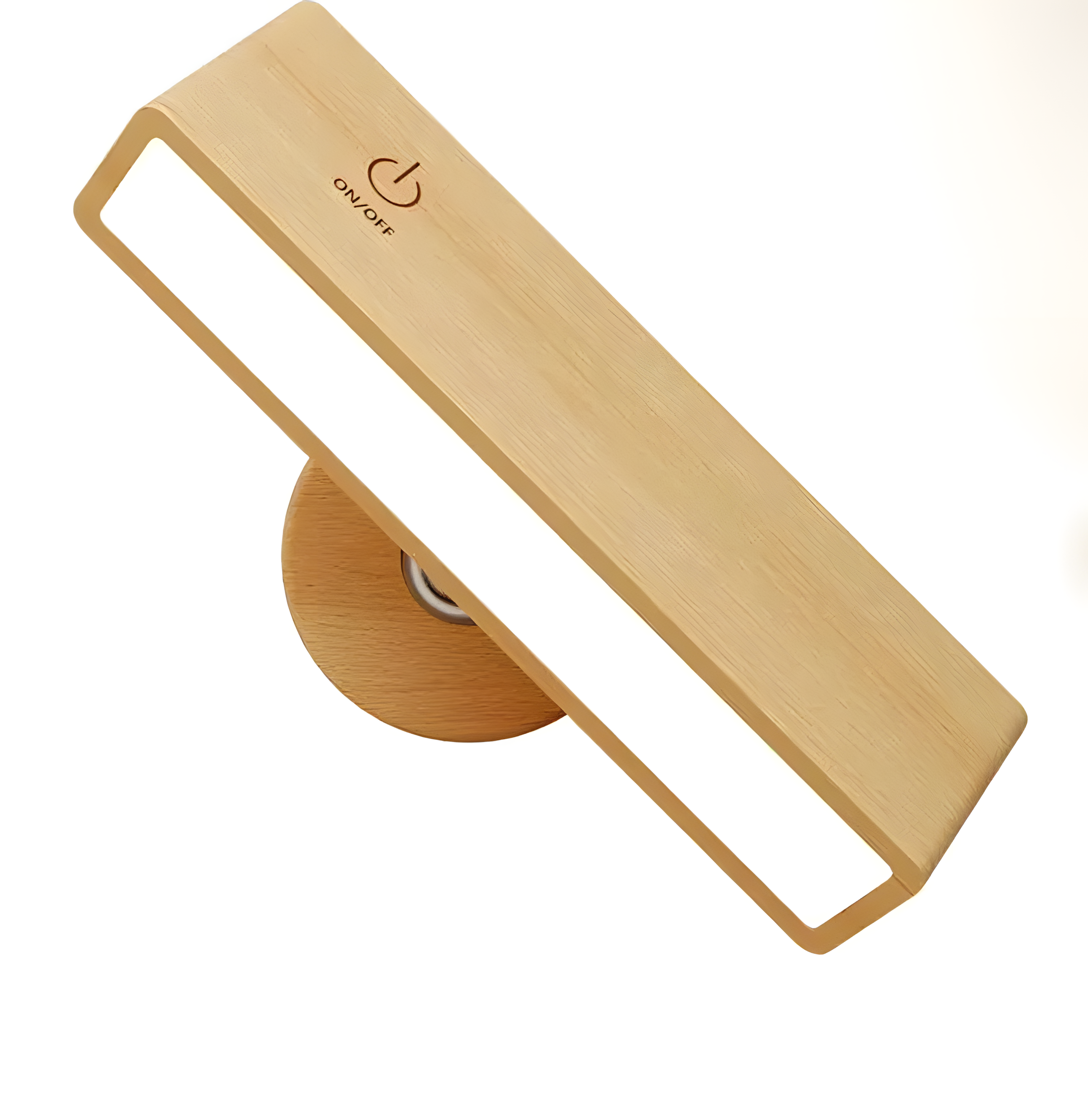 YELO Minimalist Wooden Wall Lamp | Modern LED Bedroom Sconce Light