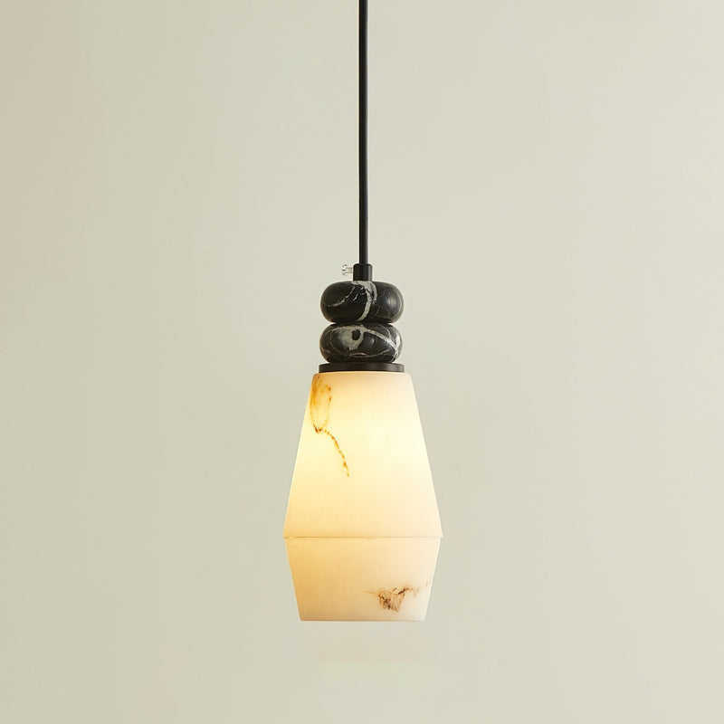 Cireva | Stone and Resin Pendant Light for Refined Kitchen Illumination