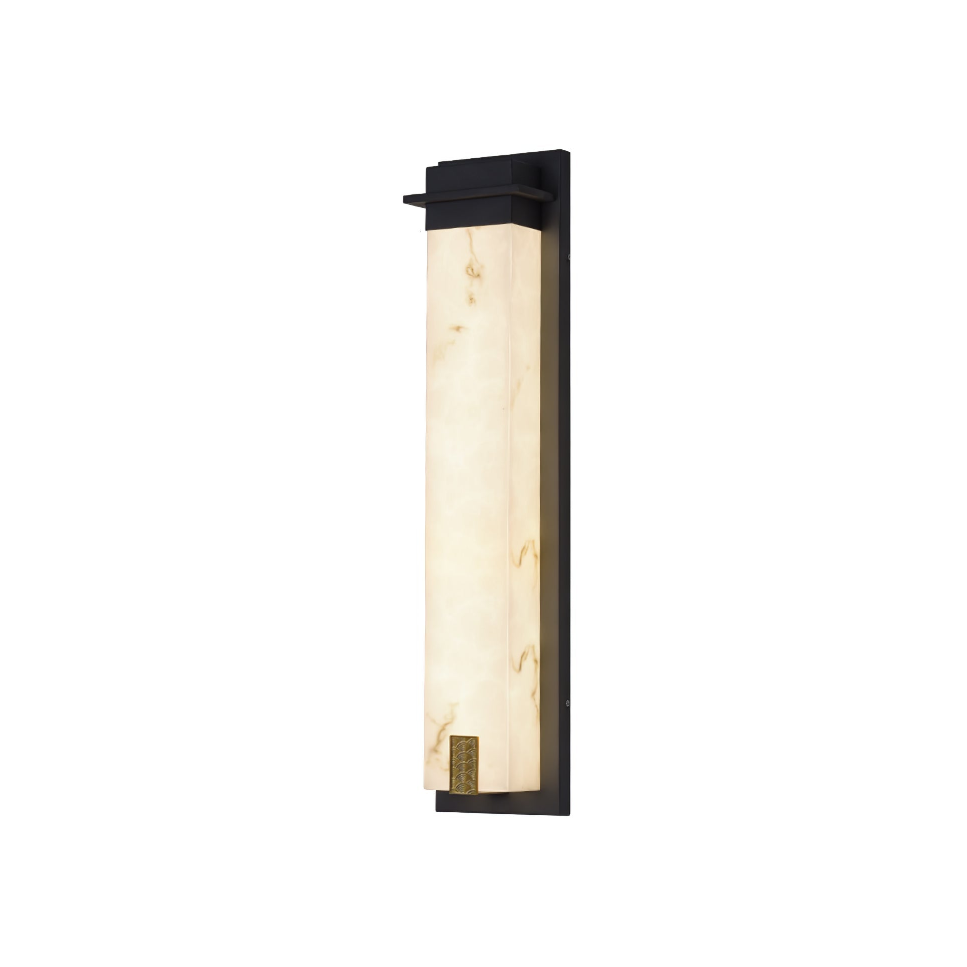 AlabasterGlow | Durable Elegant Outdoor Wall Lantern for Gardens 13
