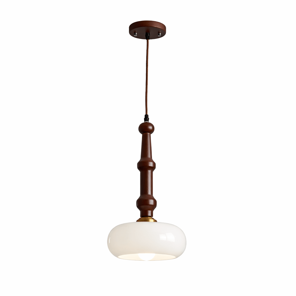AmberGlow | Artistic Warm Amber Glass Kitchen Pendant Lighting 13