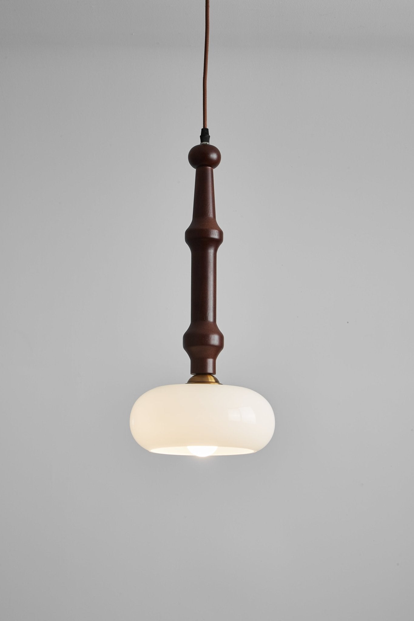 AmberGlow | Artistic Warm Amber Glass Kitchen Pendant Lighting 5