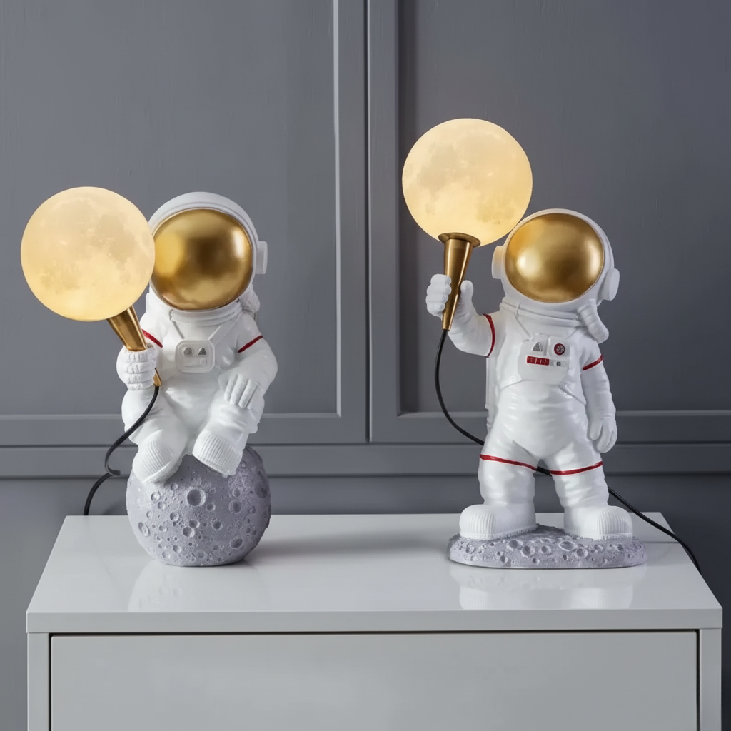 APOLLO Astronaut Table Lamp | Space inspired Night Light