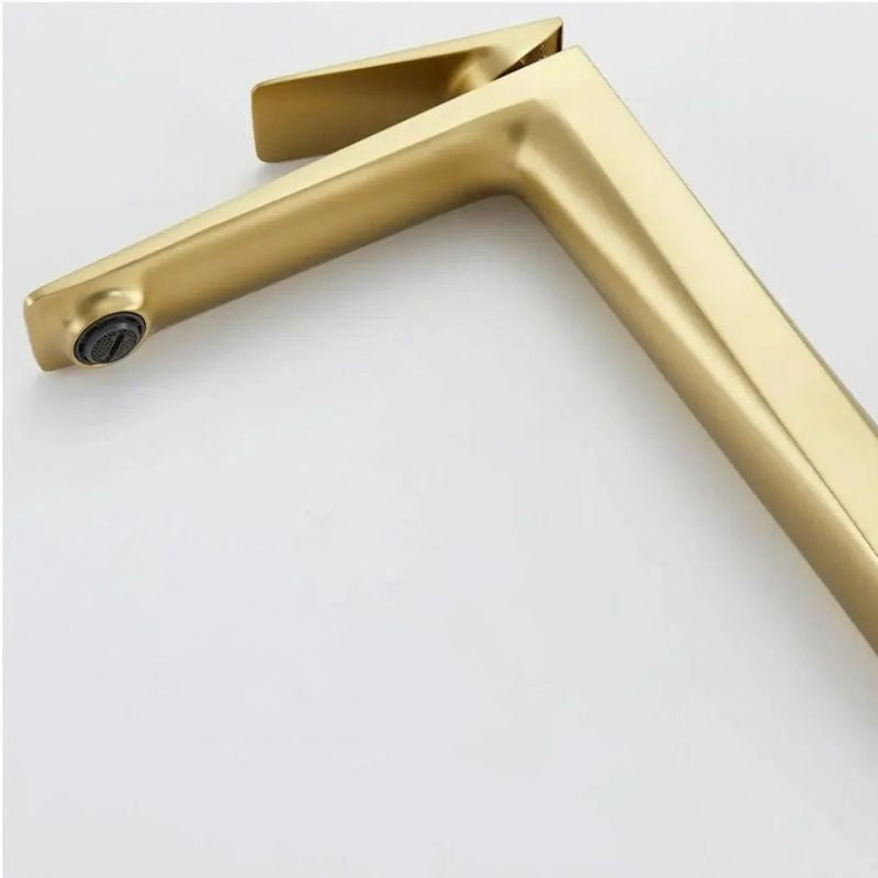 Arvex | Brass Bathroom Faucet with Adjustable Height and Dual Pipes