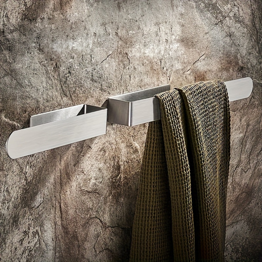 Astra Towel Rack - Modern Stainless Steel Wall-Mounted Bathroom Towel Holder 5