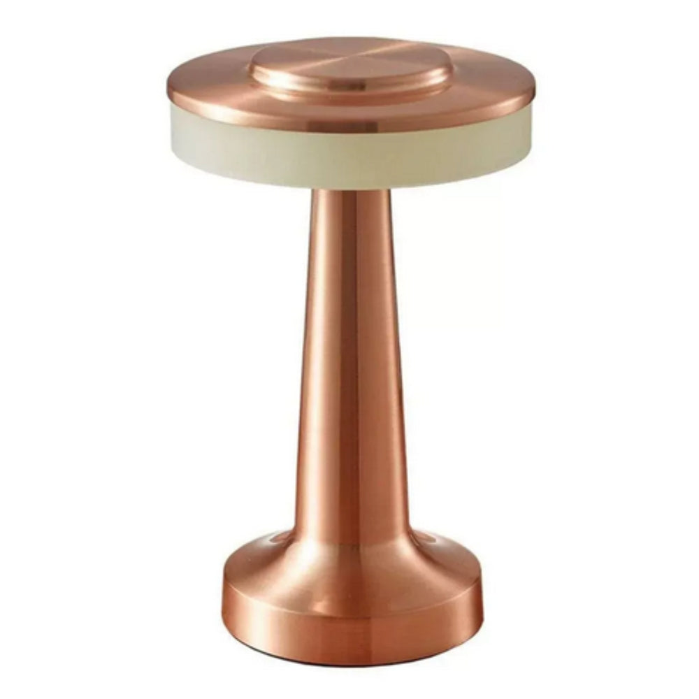 Aura Cordless Table Lamp with Touch-Dimming, Retro Design, USB Rechargeable 10
