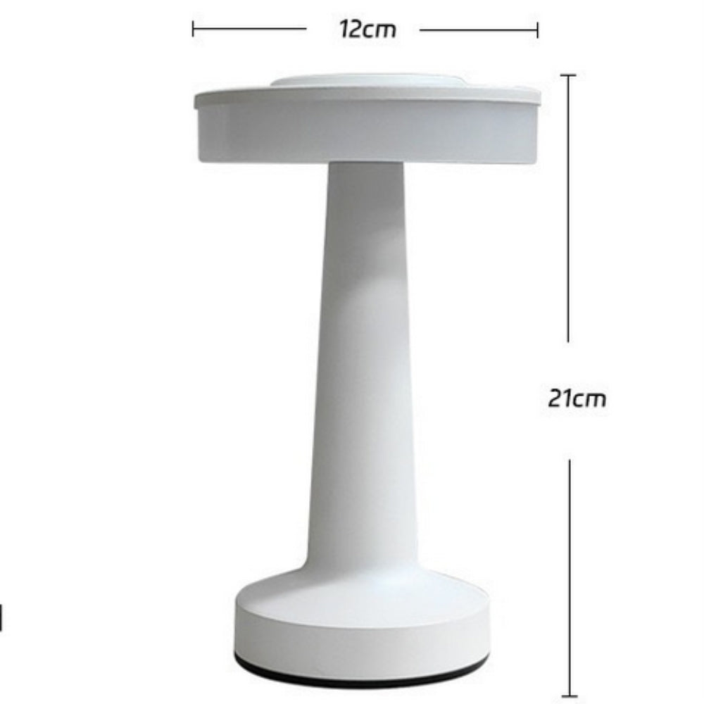 Aura Cordless Table Lamp with Touch-Dimming, Retro Design, USB Rechargeable 11