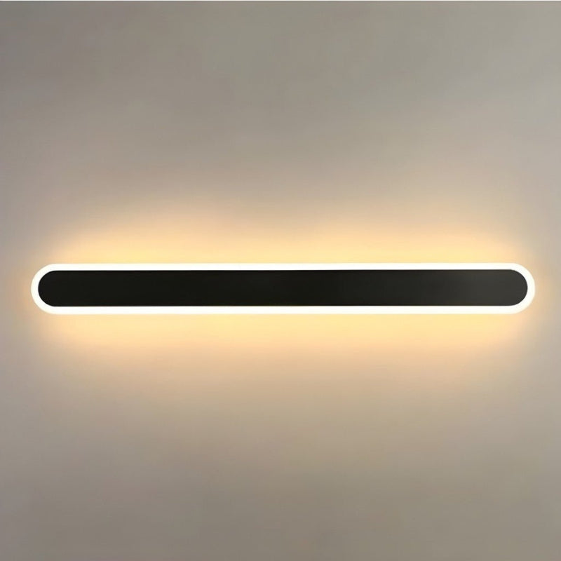 Aurelia Modern Outdoor Wall Light in Black, White or Gold - IP65 Aluminium Design