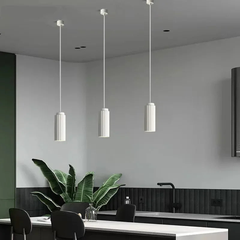 AuroraGlow | Elegant Scandinavian Glass Pendant Light Fixture 0