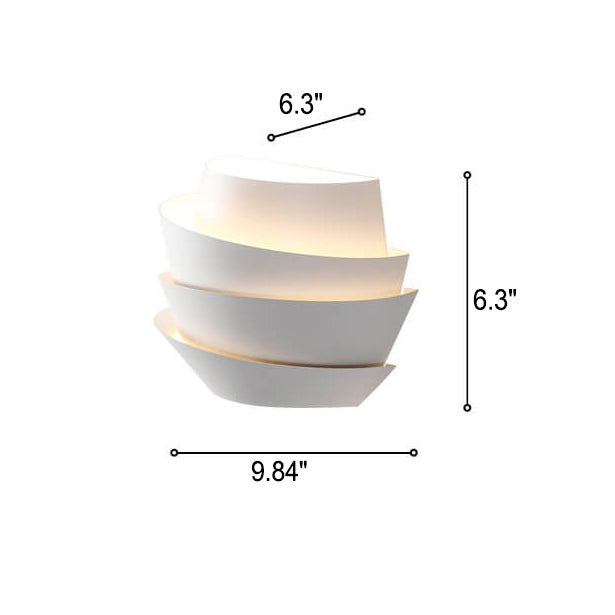 Avo | Elegant Asymmetrical Metal Wall Sconce Light for Indoor Decor 6