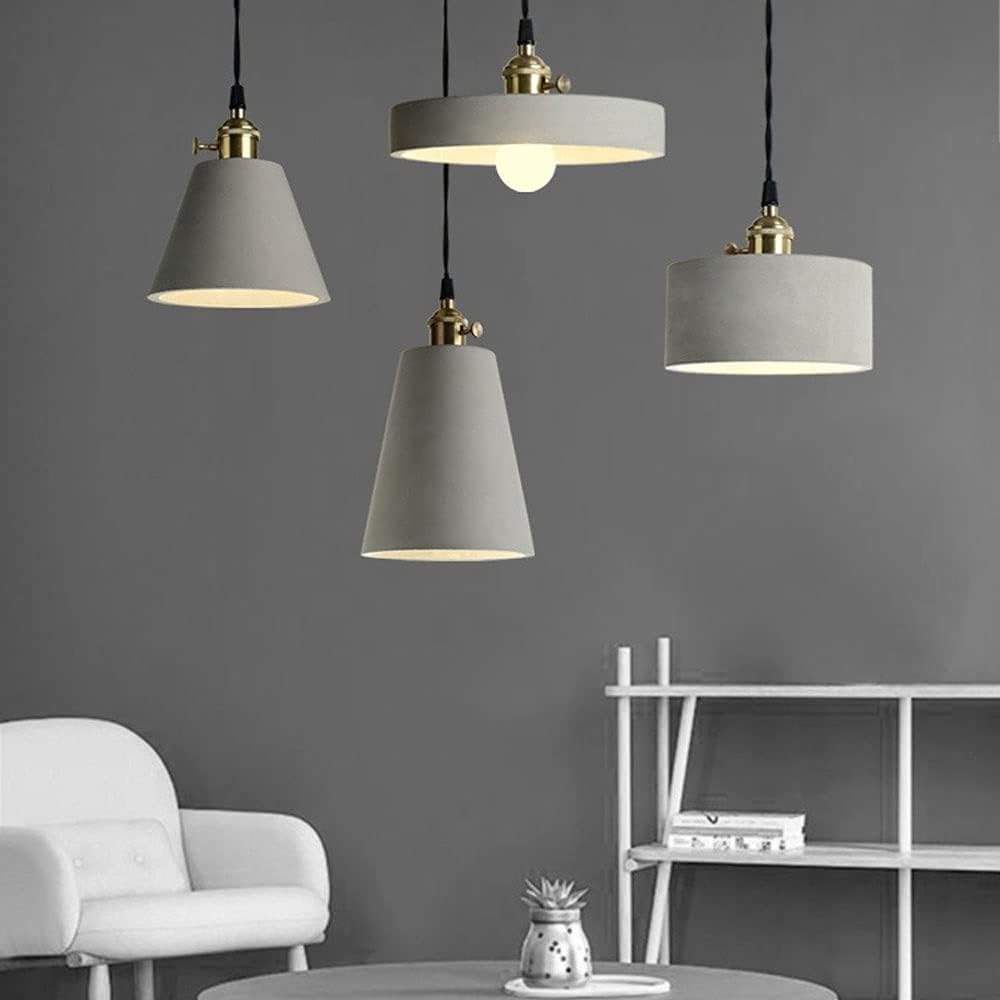 Betona Vintage Style Cemented Pendant Light - Styyler