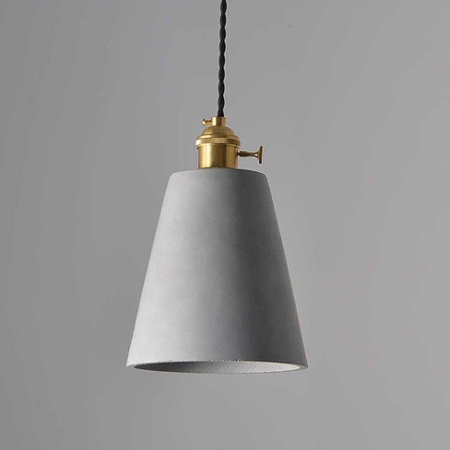 Betona Vintage Style Cemented Pendant Light - Styyler