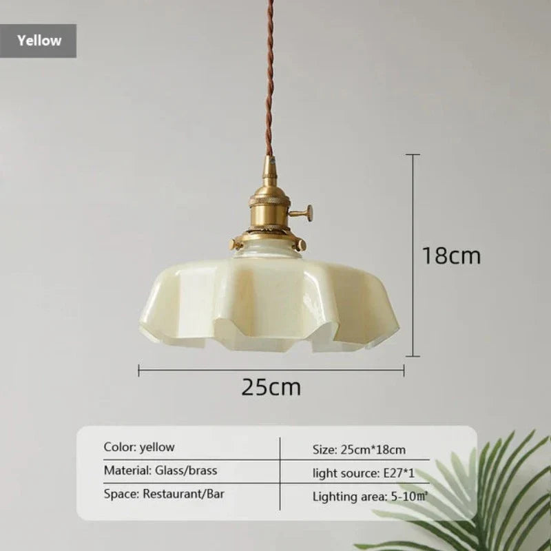 BrassElegance | Timeless Warm Brass Kitchen Pendant Lighting Fixture 6