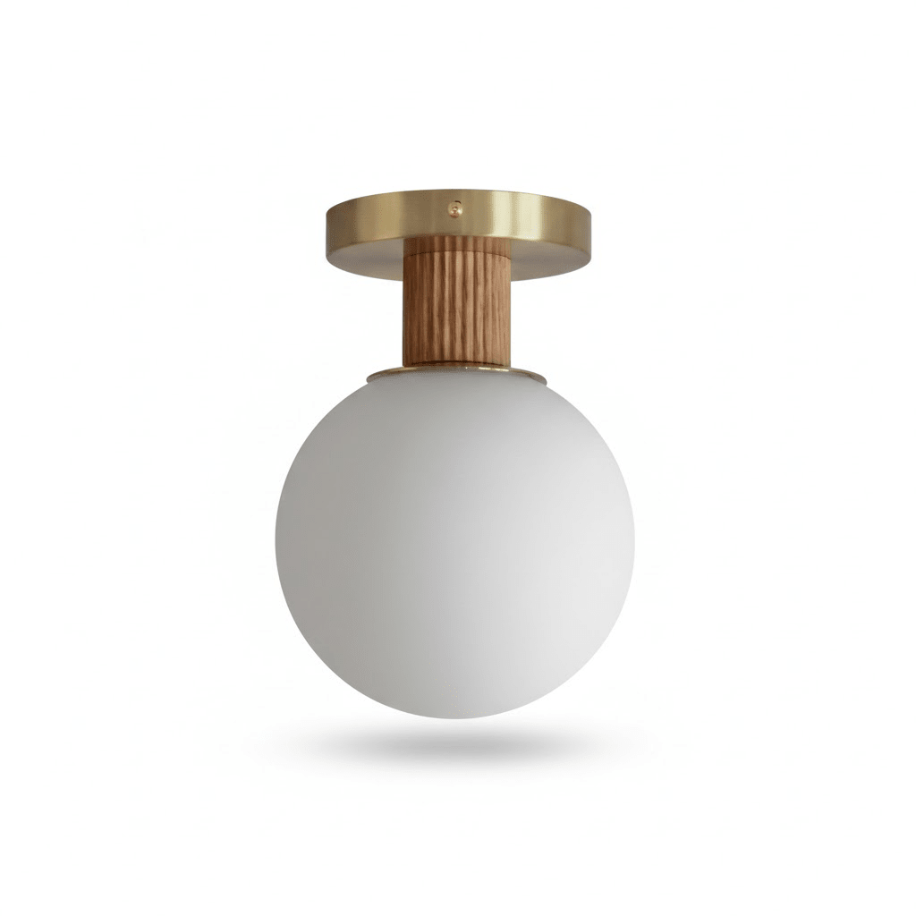 CedarMoss | Elegant Mid-Century Modern Flush Mount Ceiling Light Fixture 7