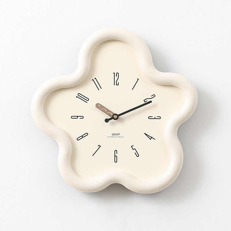 Chronix | Elegant Floral Wall Clock for Timeless Home Décor