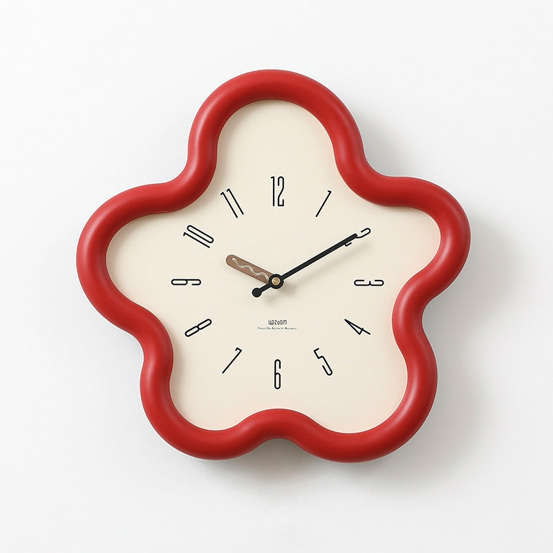 Chronix | Elegant Floral Wall Clock for Timeless Home Décor