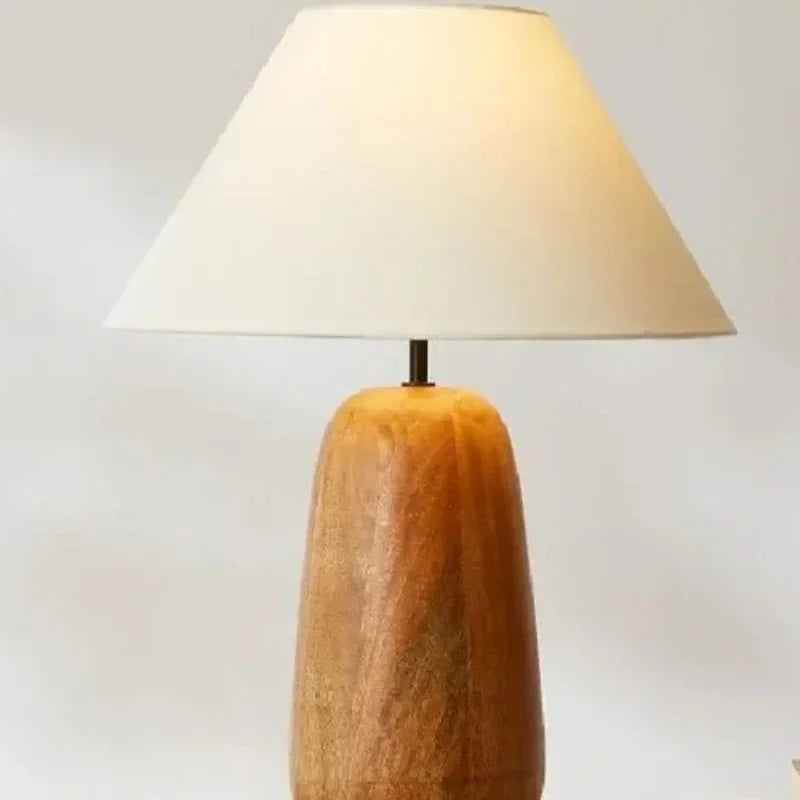 Clairewood | Elegant Retro Minimalist Table Lamp for Bedroom and Desk 7