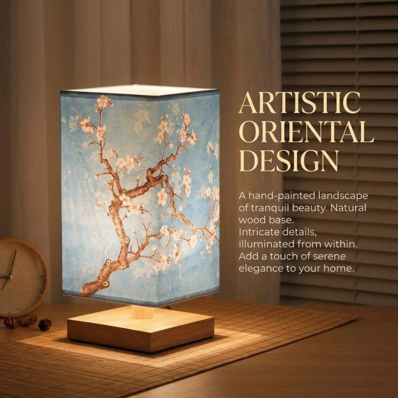 Clarova | Elegant Wooden Table Lamp for Soft Ambient Lighting