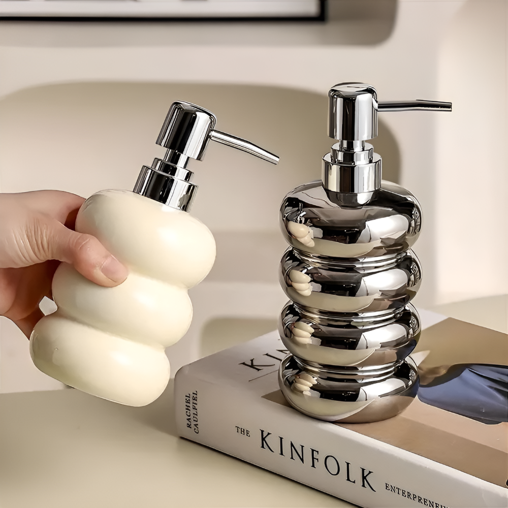 Cleora | Elegant Pump Soap Dispenser for Stylish Home Organisation 1