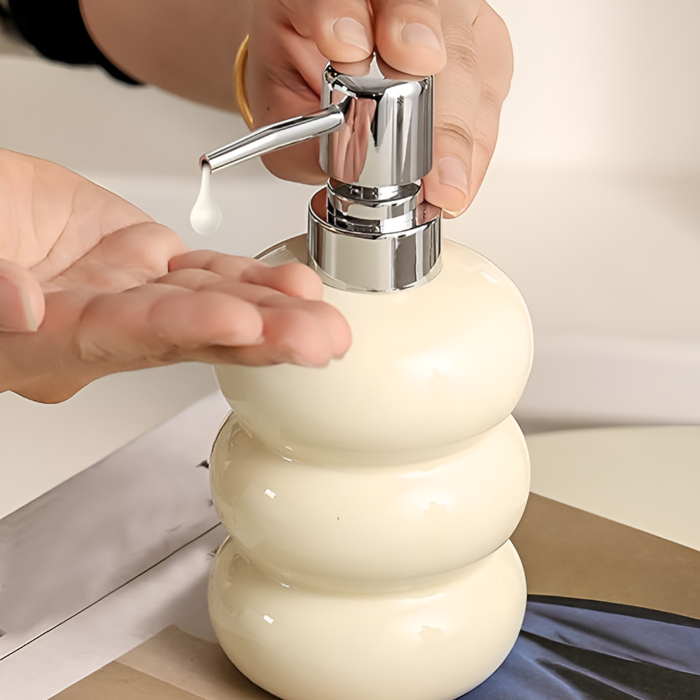 Cleora | Elegant Pump Soap Dispenser for Stylish Home Organisation 2
