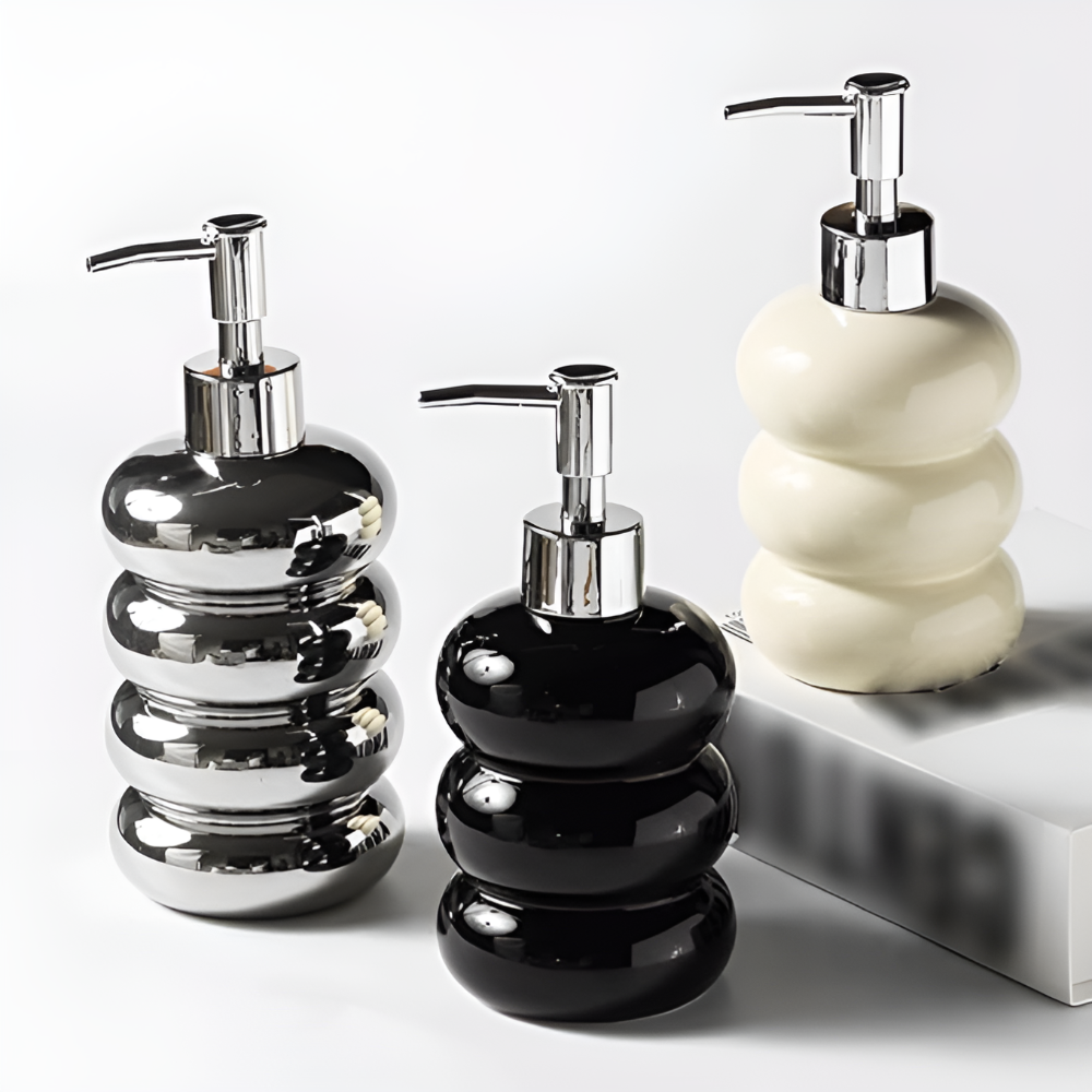 Cleora | Elegant Pump Soap Dispenser for Stylish Home Organisation 3