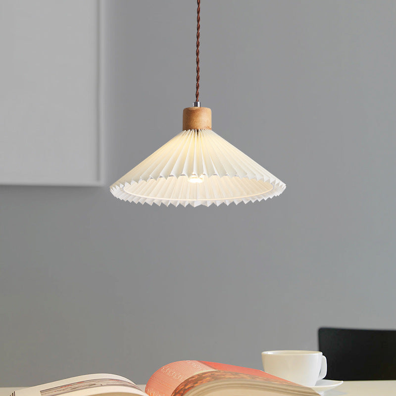 Brooke Chandelier | Nordic Pleated Pendant Light For Stylish Spaces
