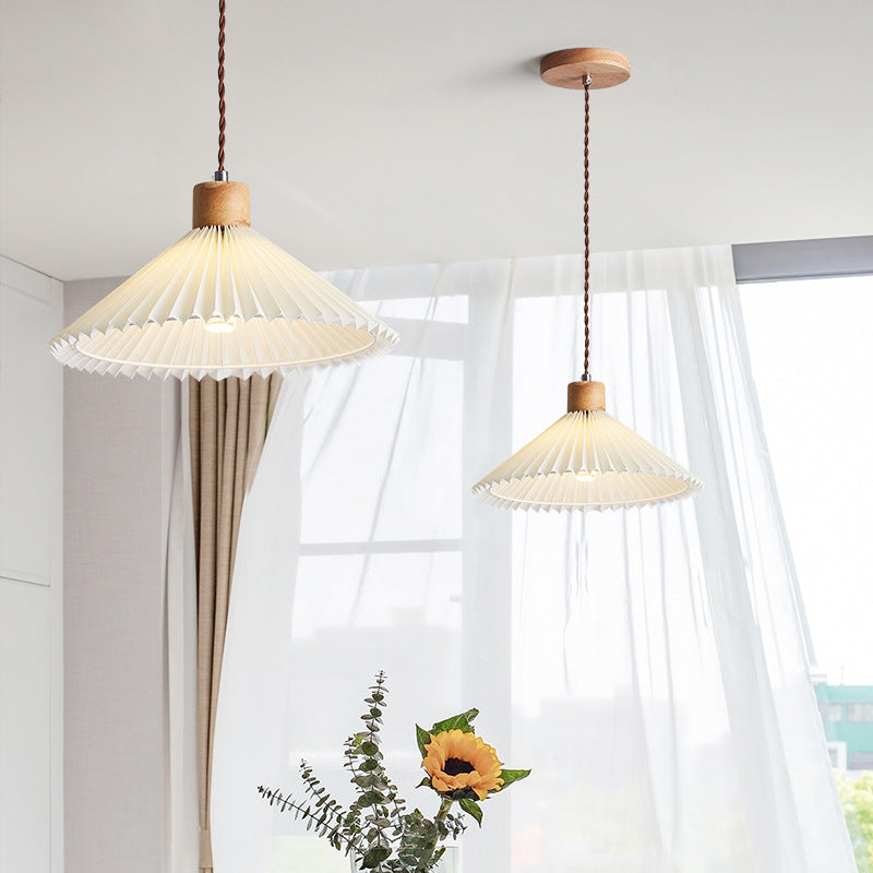 Brooke Chandelier | Nordic Pleated Pendant Light For Stylish Spaces
