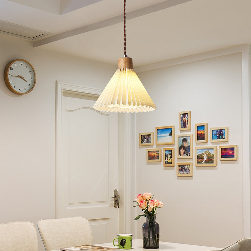 Brooke Chandelier | Nordic Pleated Pendant Light For Stylish Spaces
