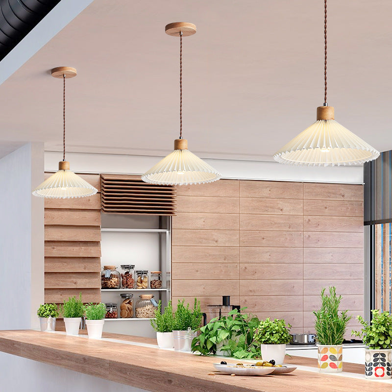 Brooke Chandelier | Nordic Pleated Pendant Light For Stylish Spaces