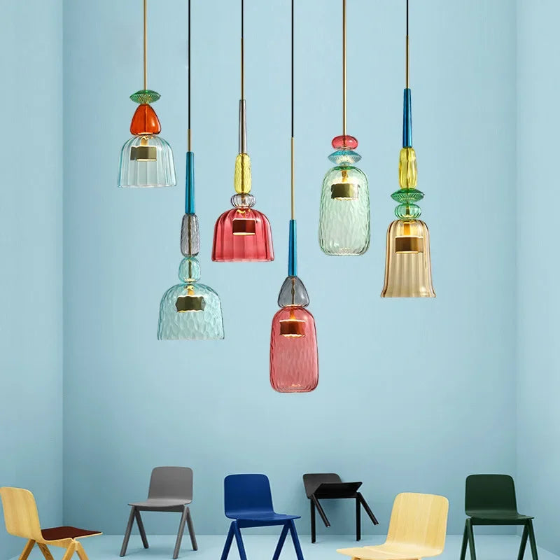 ColorSphere | Vibrant Contemporary Glass Pendant Lighting Fixture 5