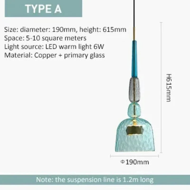 ColorSphere | Vibrant Contemporary Glass Pendant Lighting Fixture 7