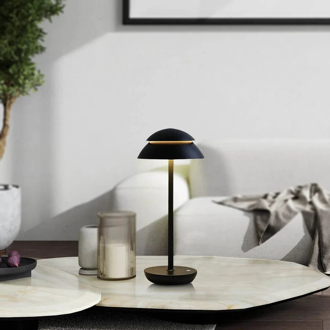 Cordless Rechargeable Table Lamp with Touch Control Dimming – Scandinavian Design Bedside Lamp for Elegant Lighting 9