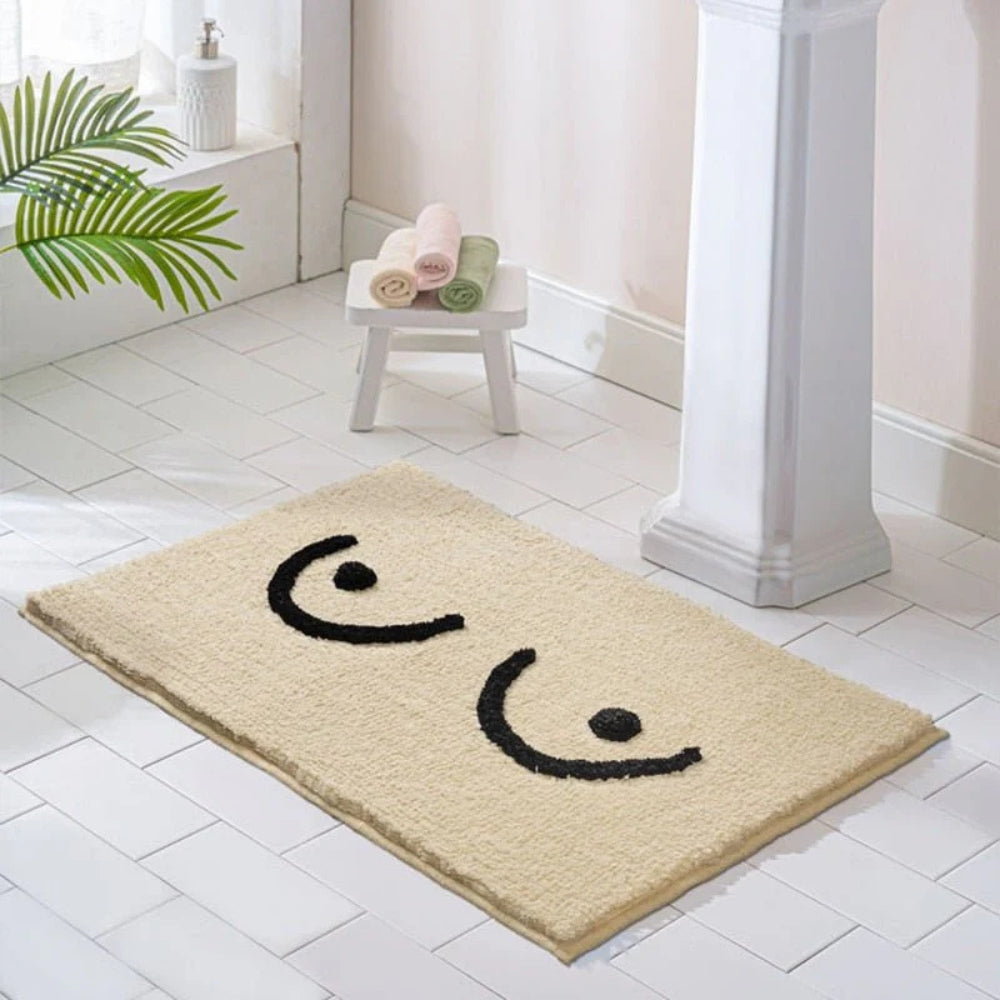 Cozy Decor | Fluffy Bath Mat with Non-Slip Backing | Soft Microfiber for Comfort 1