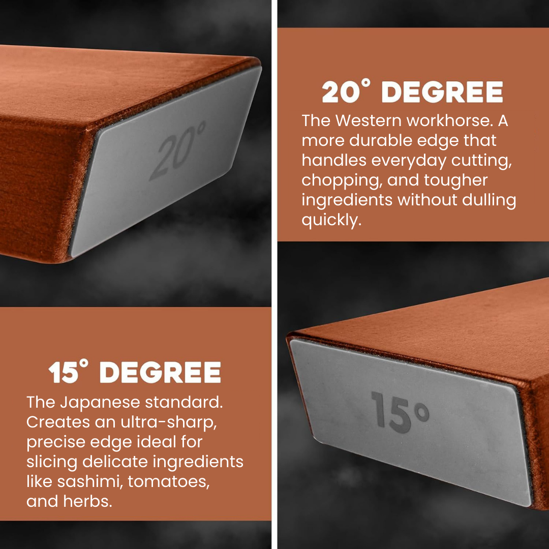 Diamond Knife Sharpener | Dual-Grit Design with Magnetic Base | Effortless Edge Restoration for Kitchen Knives 3