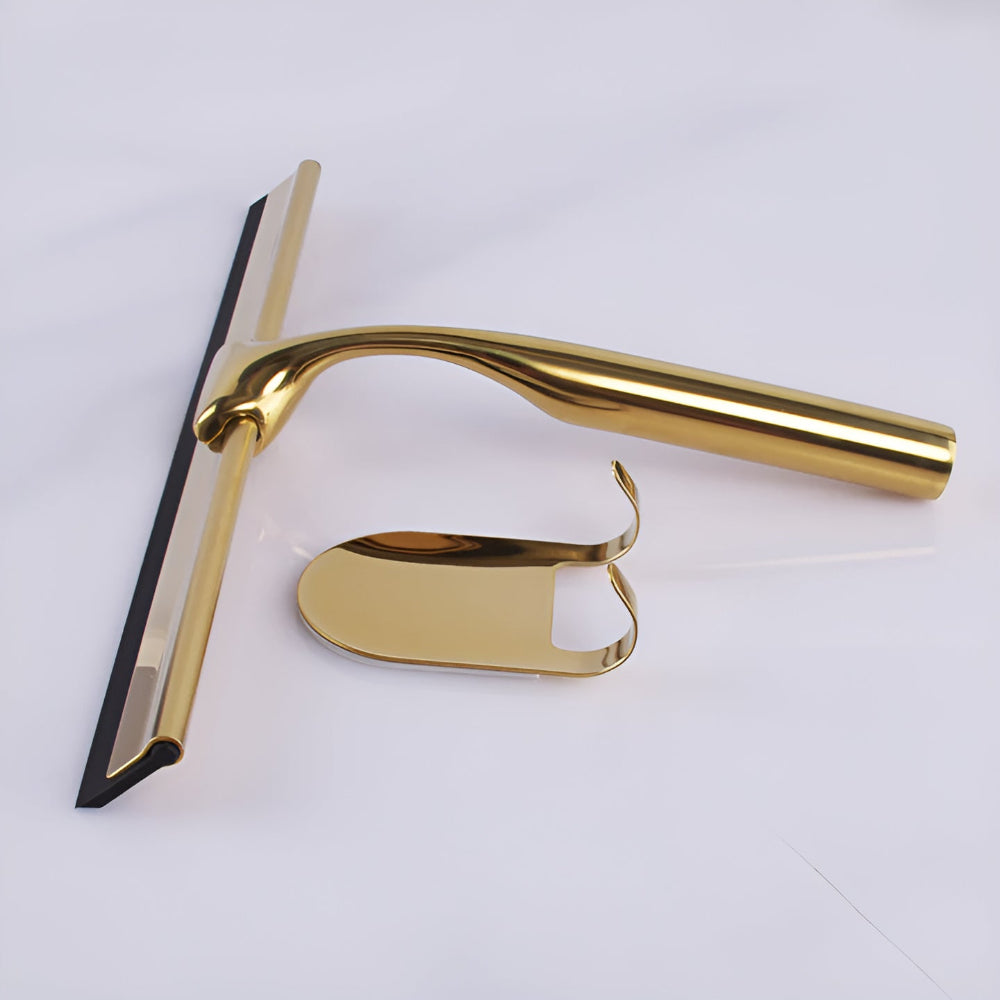 Elegant | Stainless Steel Shower Squeegee with Ergonomic Handle | Streak-Free Shine for Glass and Surfaces 3