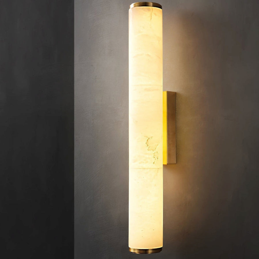 Elylume Elegant Minimalist Copper-Finished LED Wall Sconce 03