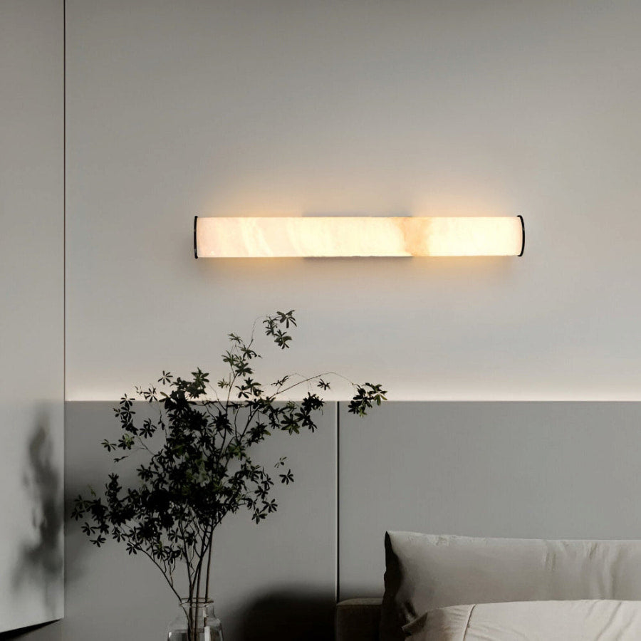 Elylume Elegant Minimalist Copper-Finished LED Wall Sconce 06