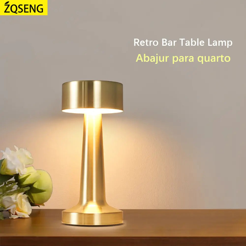 Rendezvous Cordless Table Lamp - Vintage Minimalist Design - Styyler