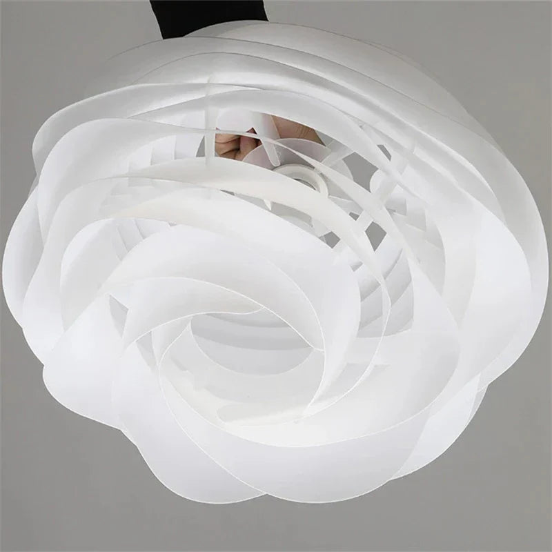 FloraLuxe | Enchanting Elegant Glass Rosary Ceiling Light Fixture 5