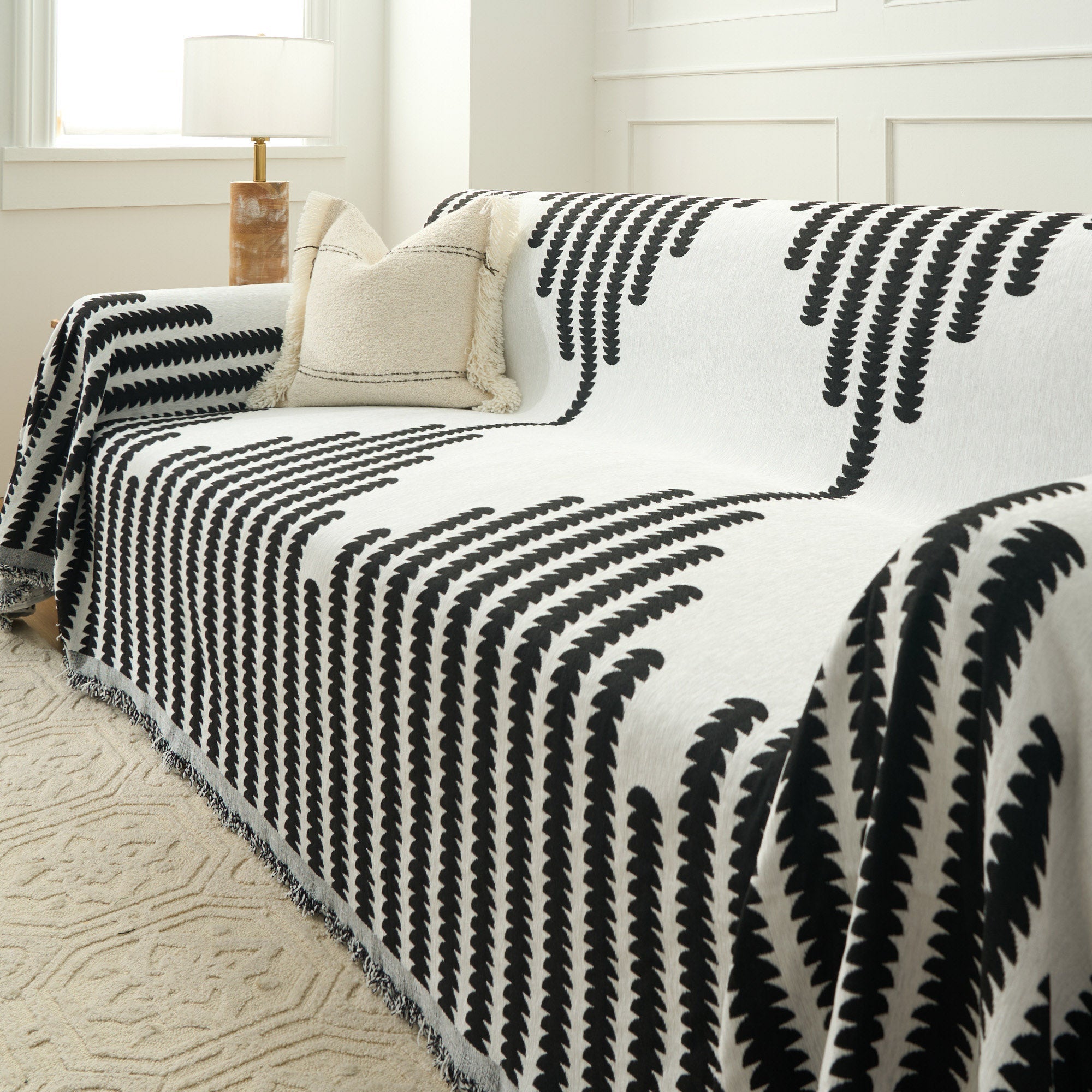 Cosy Cabin Sofa Cover | Durable and Machine Washable Throw for Pet-Friendly Homes - Styyler
