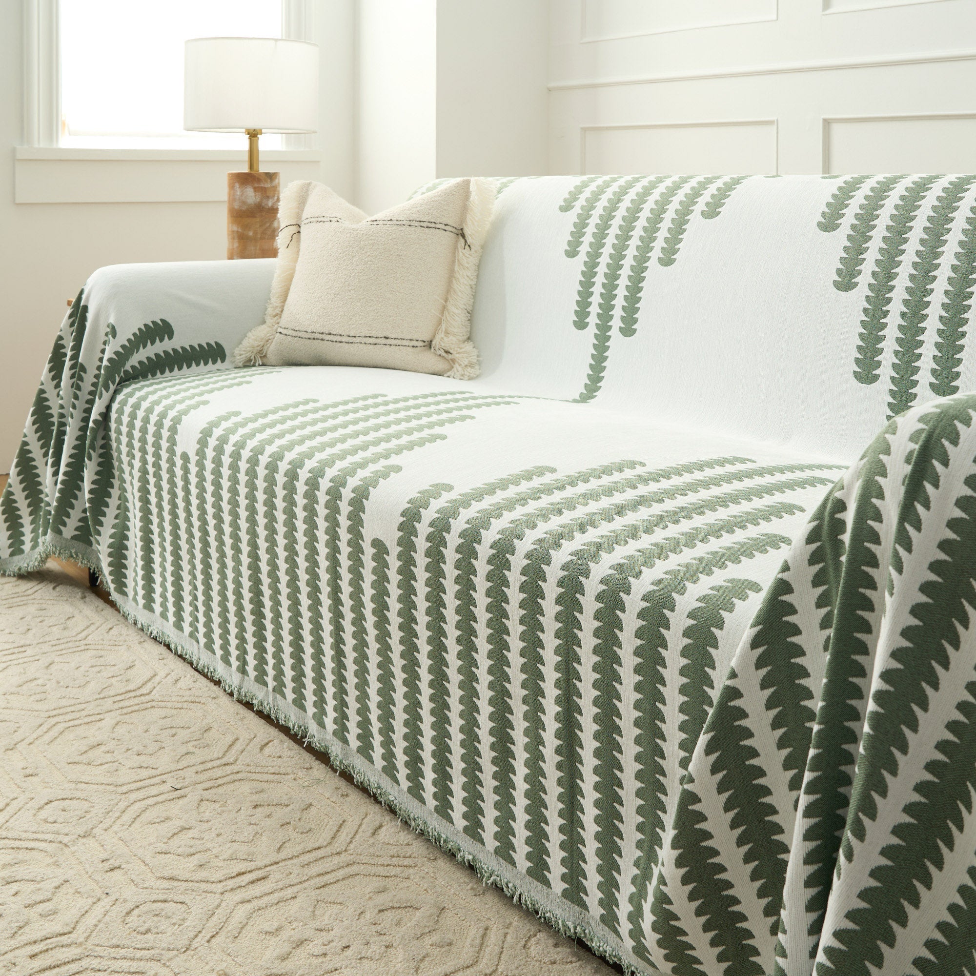 Cosy Cabin Sofa Cover | Durable and Machine Washable Throw for Pet-Friendly Homes - Styyler