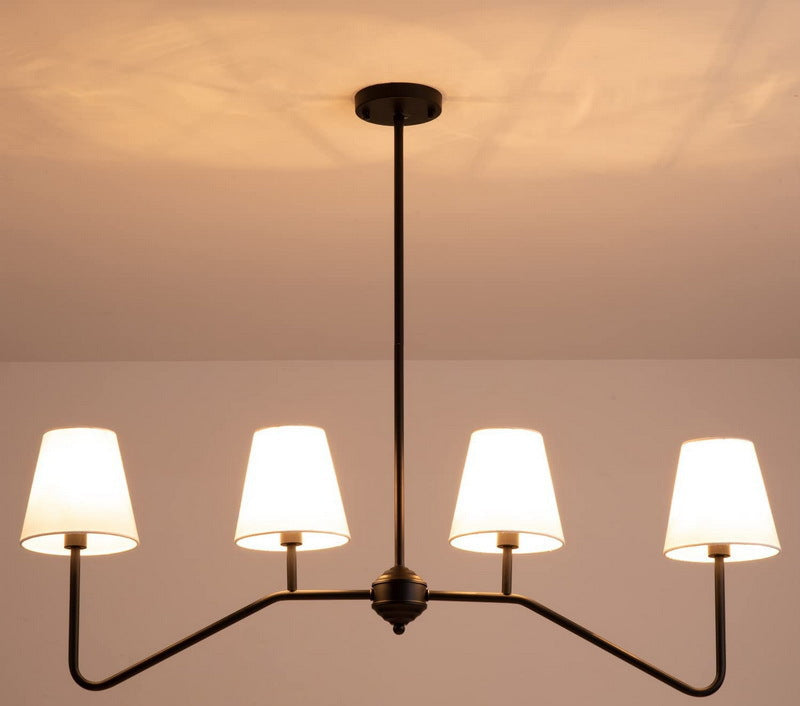 Glowforge Chandelier | American Retro Style Industrial Multi-Head Lighting