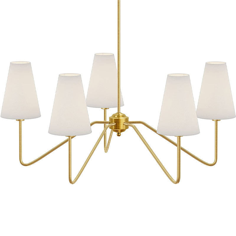 Glowforge Chandelier | American Retro Style Industrial Multi-Head Lighting