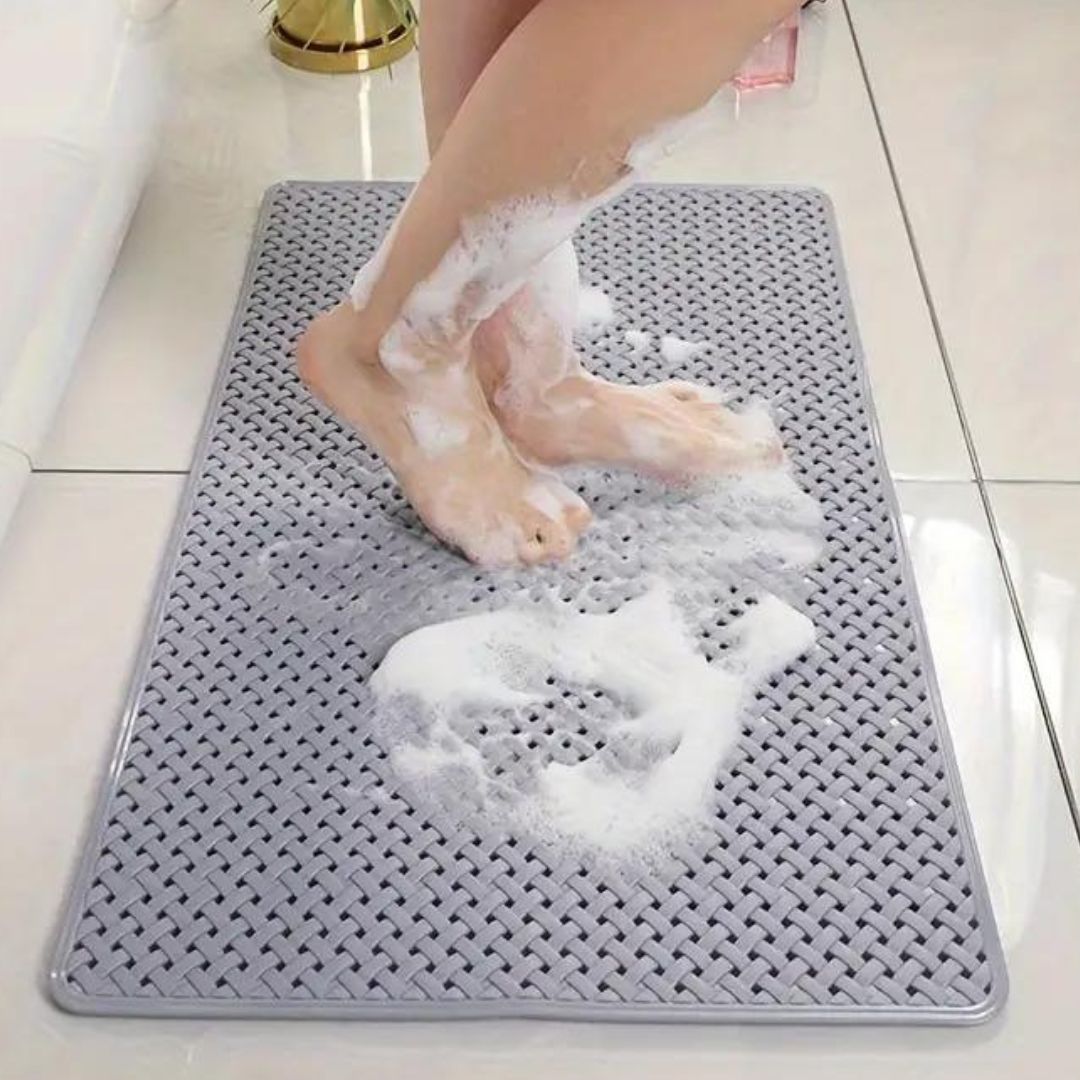 GripMaster | Non-Slip Bathtub Mat with Innovative Suction Cups | Safe for Slip Prevention and Easy to Clean 3