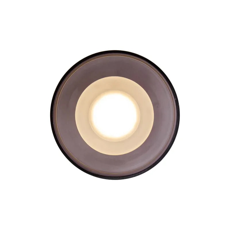 Hilde Wall Sconce Lighting in Clear or Grey Glass with Metal Base for Modern Interiors 5