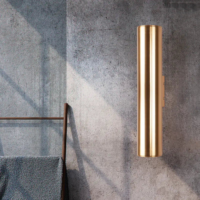 Hollister Wall Sconce | EmberForge Minimalist Gold Contemporary Light