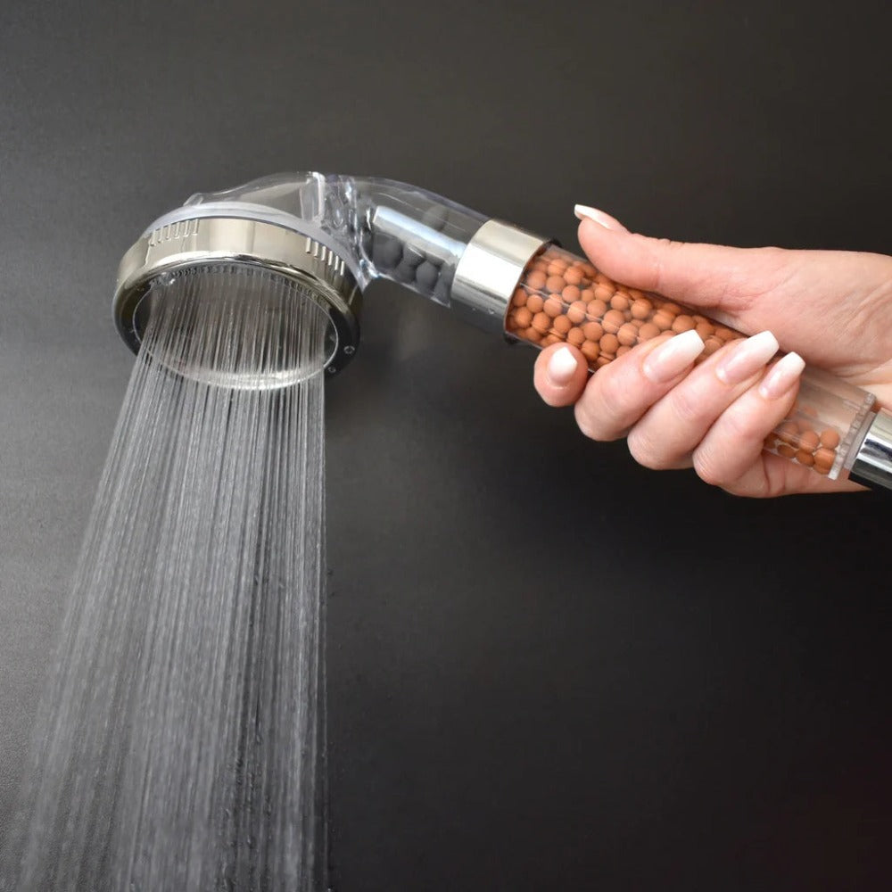HydroGlow | Filtered Shower Head with 3 Spray Settings | Spa-Like Experience for Healthier Skin and Hair 0