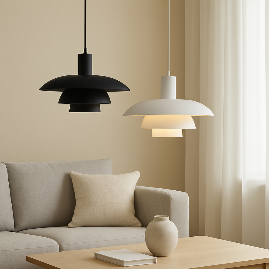 Iven | Stylish Black Pendant Light for Kitchen Island Lighting 1